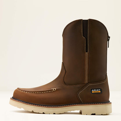 Rebar Lift Pull On Moc Toe Work Boot Ariat Work