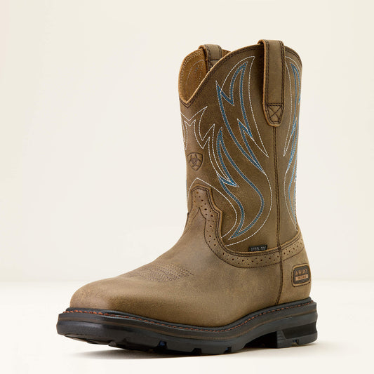 Sierra Shock Shield Wide Square Toe Steel Toe Work Boot Ariat Work