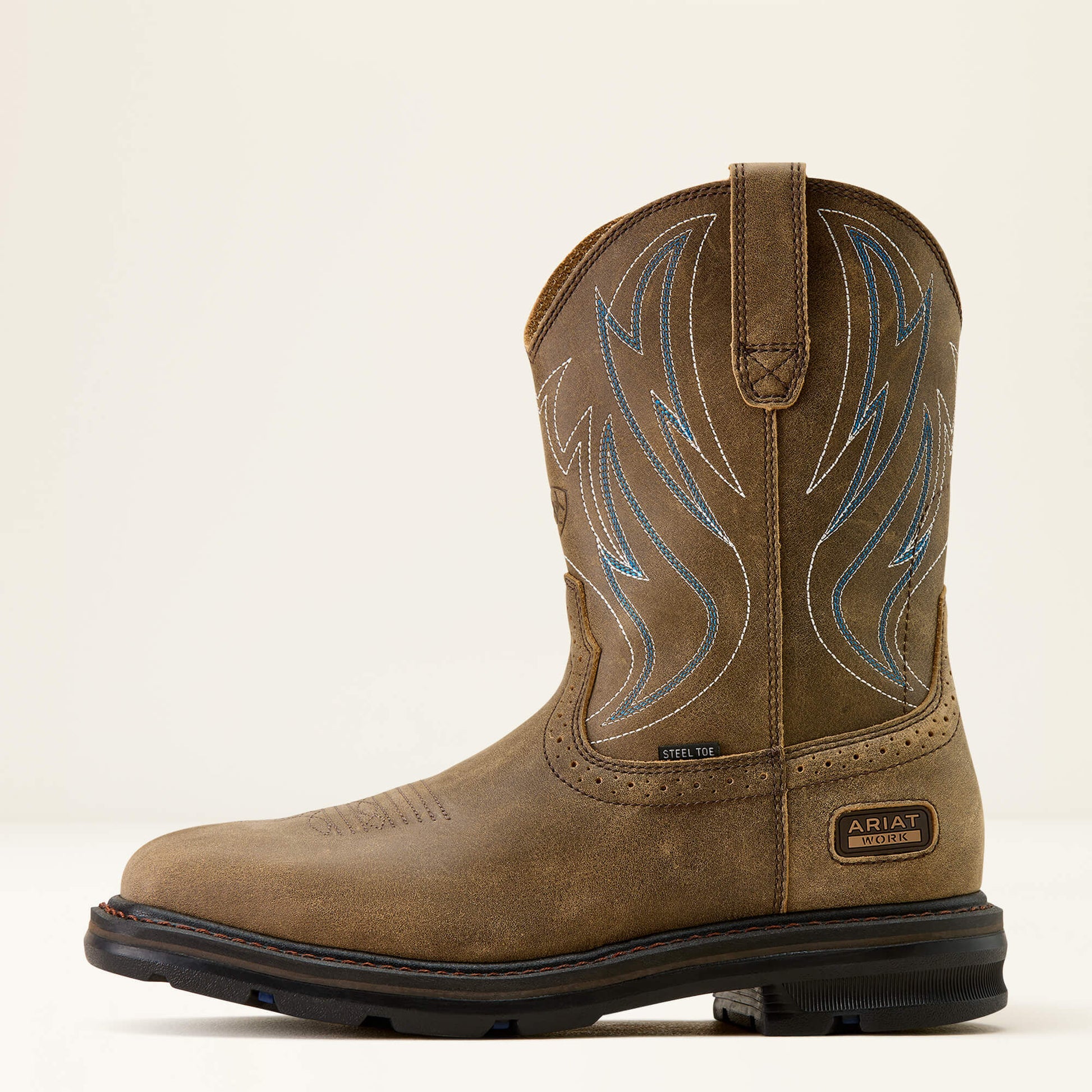 Sierra Shock Shield Wide Square Toe Steel Toe Work Boot Ariat Work