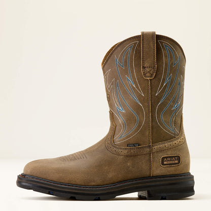 Sierra Shock Shield Wide Square Toe Steel Toe Work Boot Ariat Work