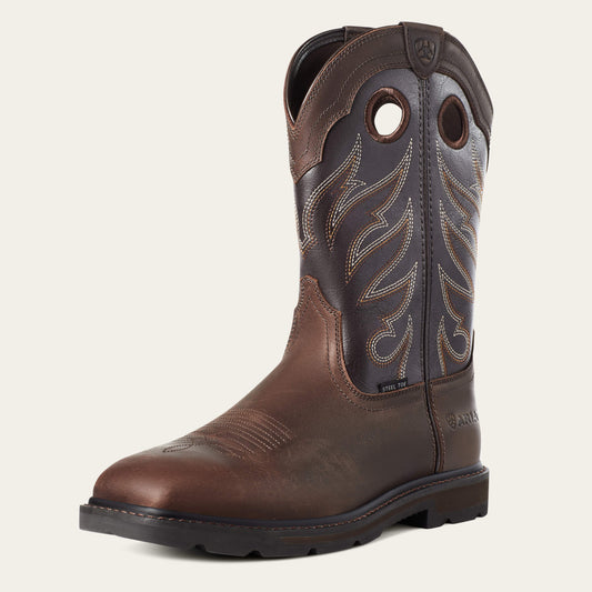 Groundwork Wide Square Toe Steel Toe Work Boot Ariat Work