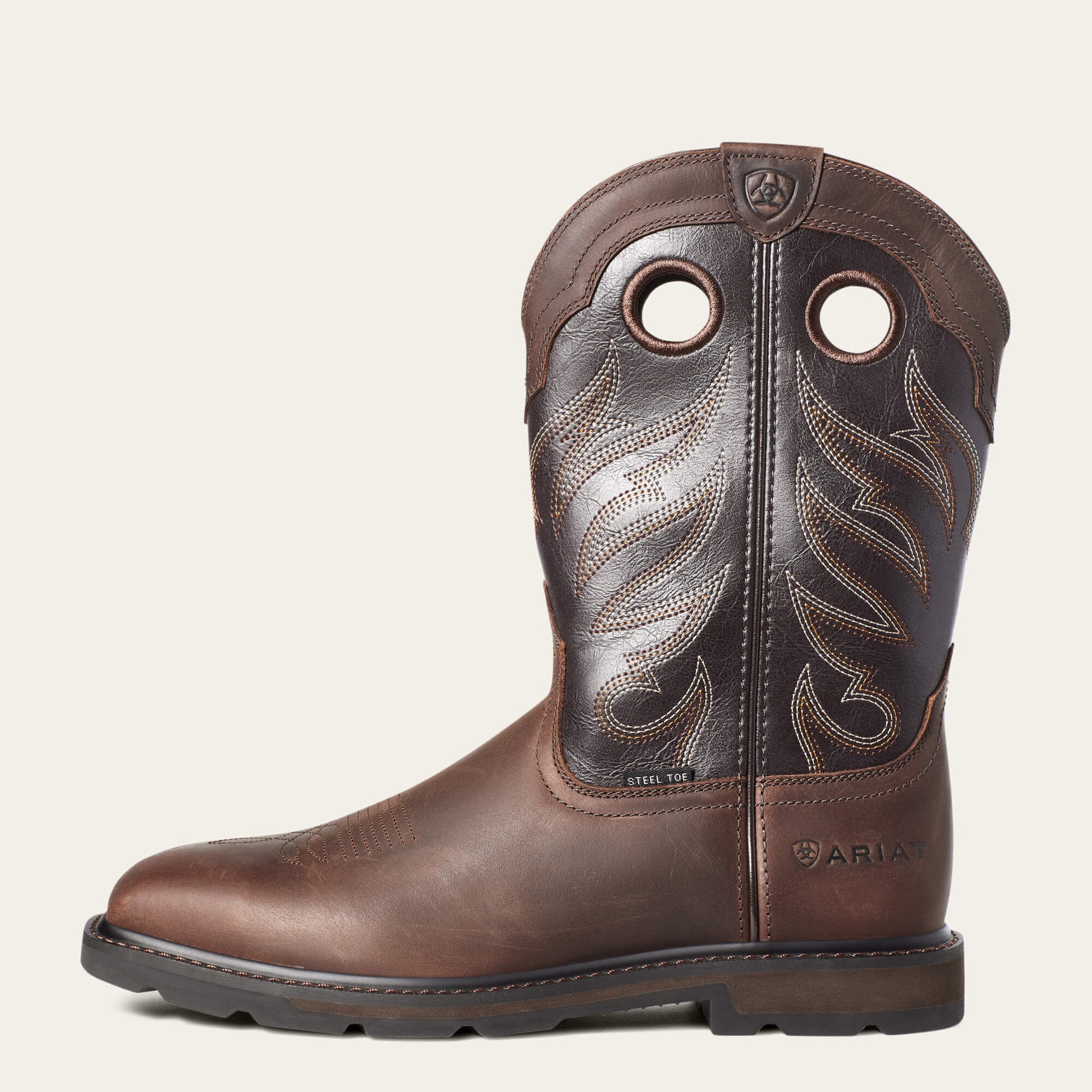 Groundwork Wide Square Toe Steel Toe Work Boot Ariat Work