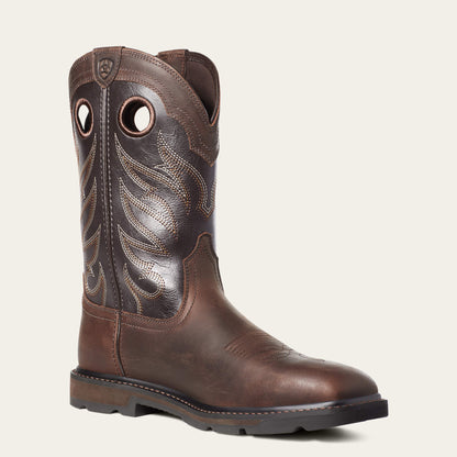 Groundwork Wide Square Toe Steel Toe Work Boot Ariat Work