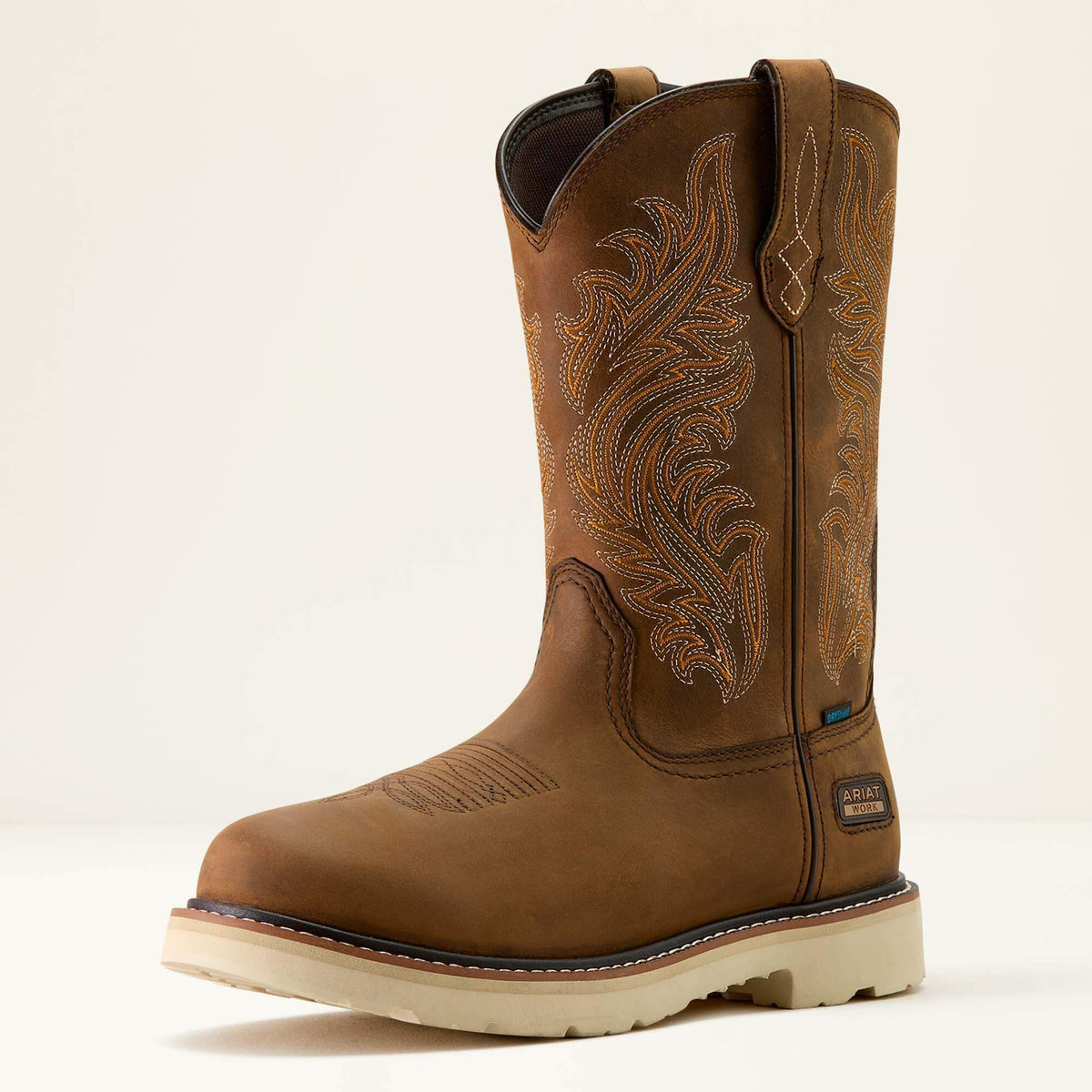 Activator Argo Waterproof Round Toe Work Boot Ariat Work