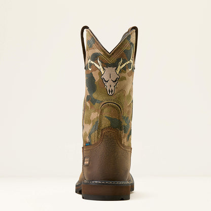 Groundbreaker Antler Waterproof Wide Square Toe Steel Toe Work Boot Ariat Work