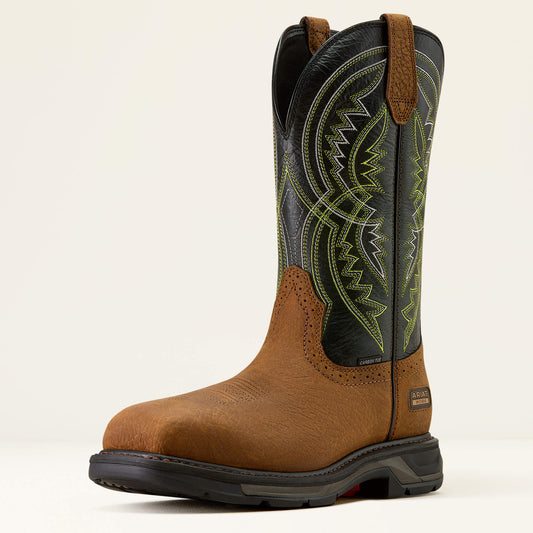 WorkHog XT Coil Wide Square Toe Carbon Toe Work Boot Ariat Work