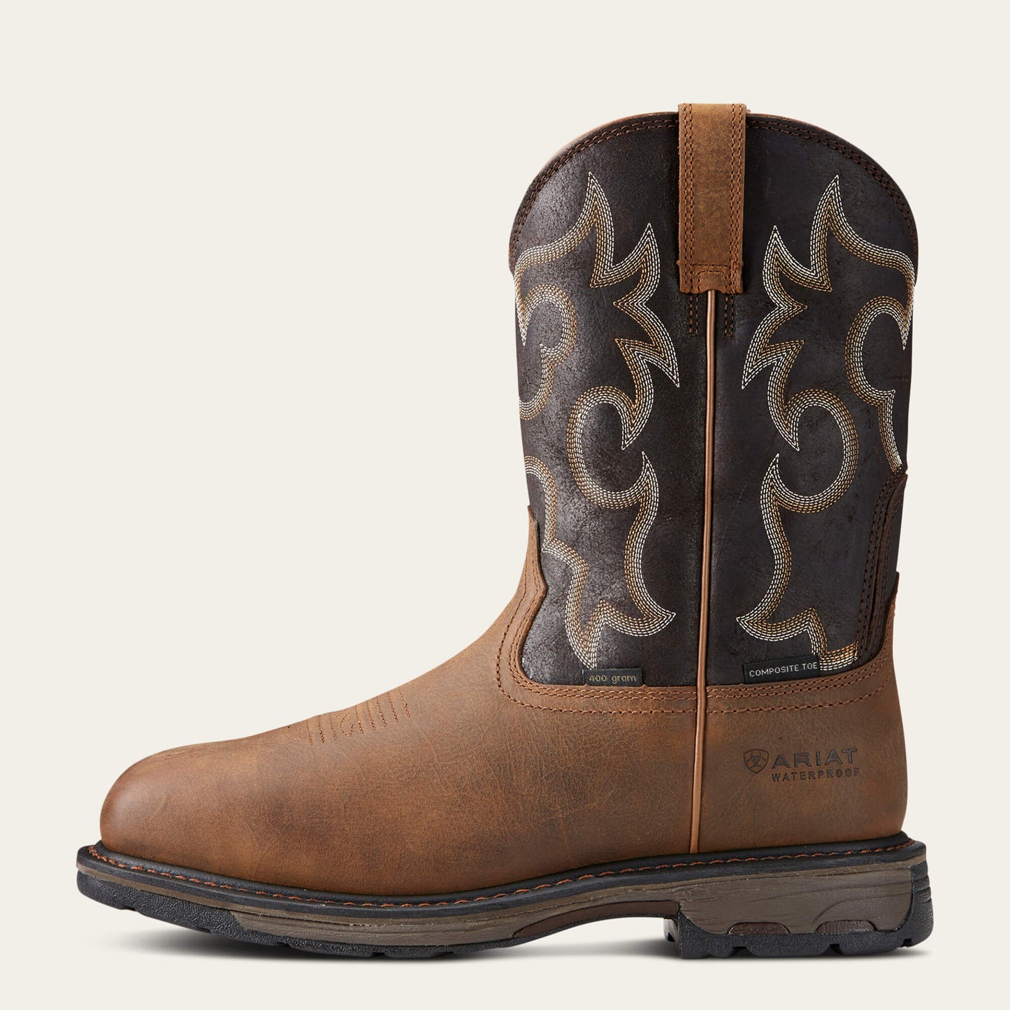 WorkHog Wide Square Toe 400g Waterproof Composite Toe Work Boot Ariat Work
