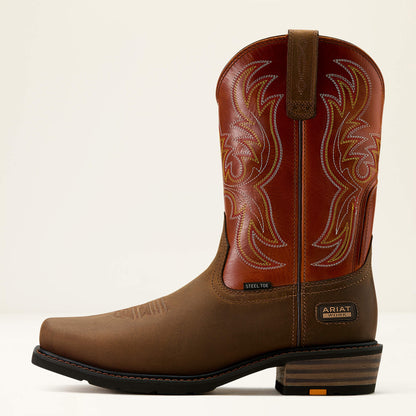 Ironside Square Toe Steel Toe Work Boot Ariat Work