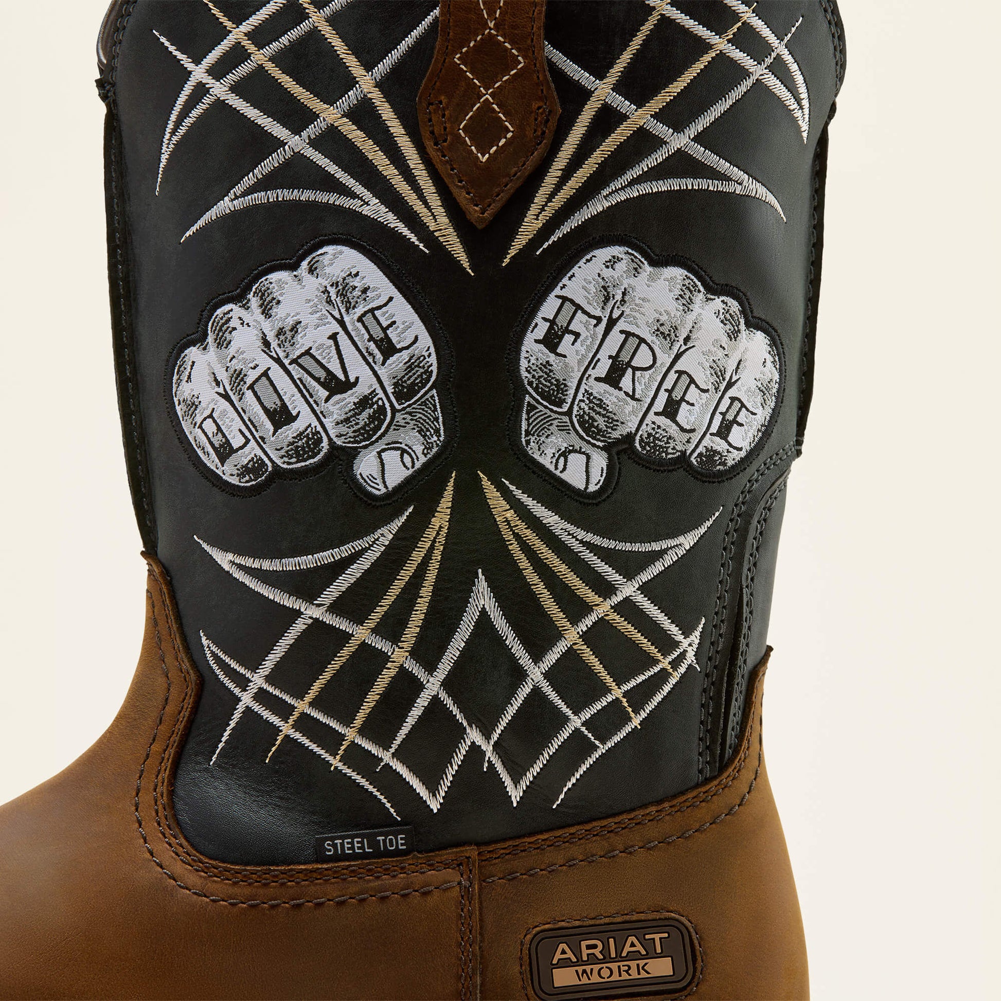 Activator Live Free Wide Square Toe Work Boot Ariat Work