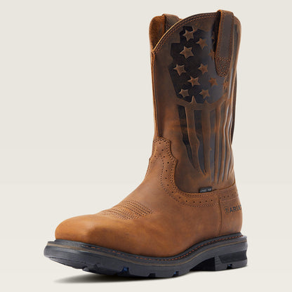 Sierra Shock Shield Patriot Steel Toe Work Boot Ariat Work
