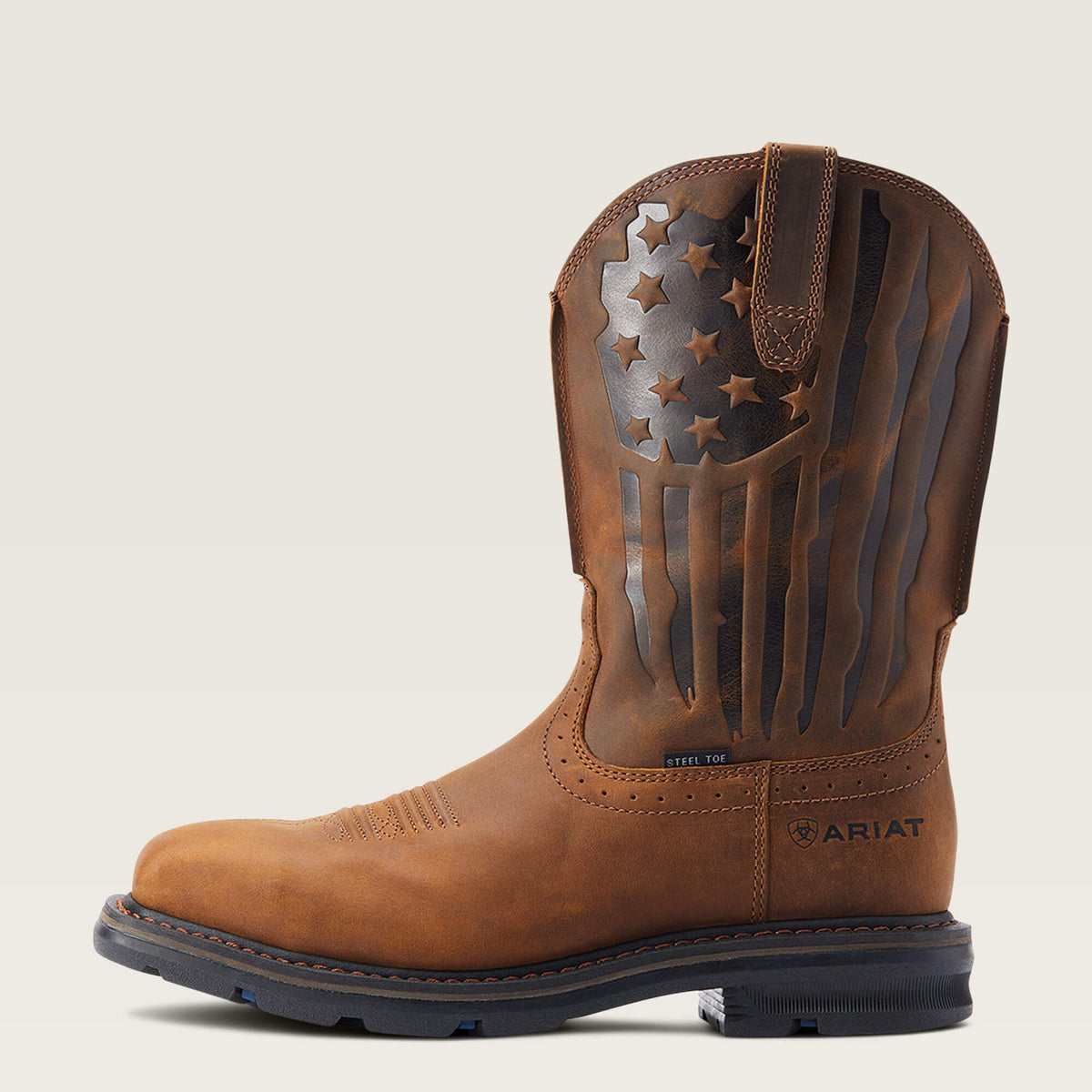 Sierra Shock Shield Patriot Steel Toe Work Boot Ariat Work