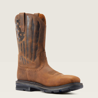 Sierra Shock Shield Patriot Steel Toe Work Boot Ariat Work