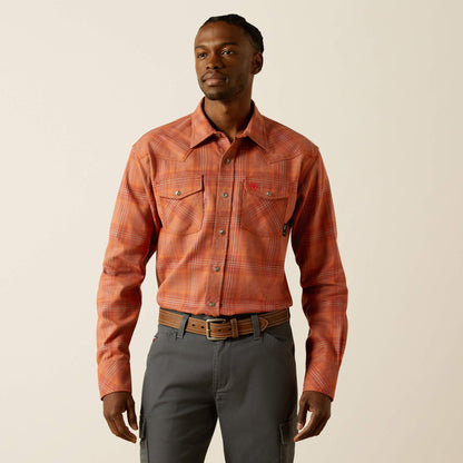 FR Wayne Retro Fit Snap Work Shirt Ariat Work|Sale