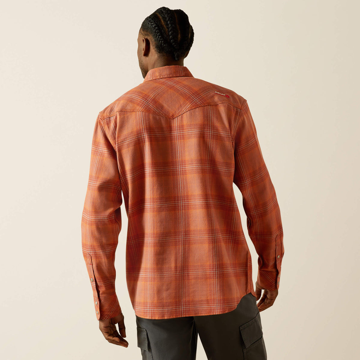 FR Wayne Retro Fit Snap Work Shirt Ariat Work|Sale
