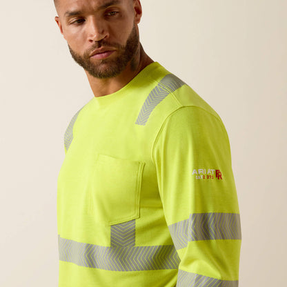 FR Hi-Vis Colorblock Long Sleeve T-Shirt Ariat Work