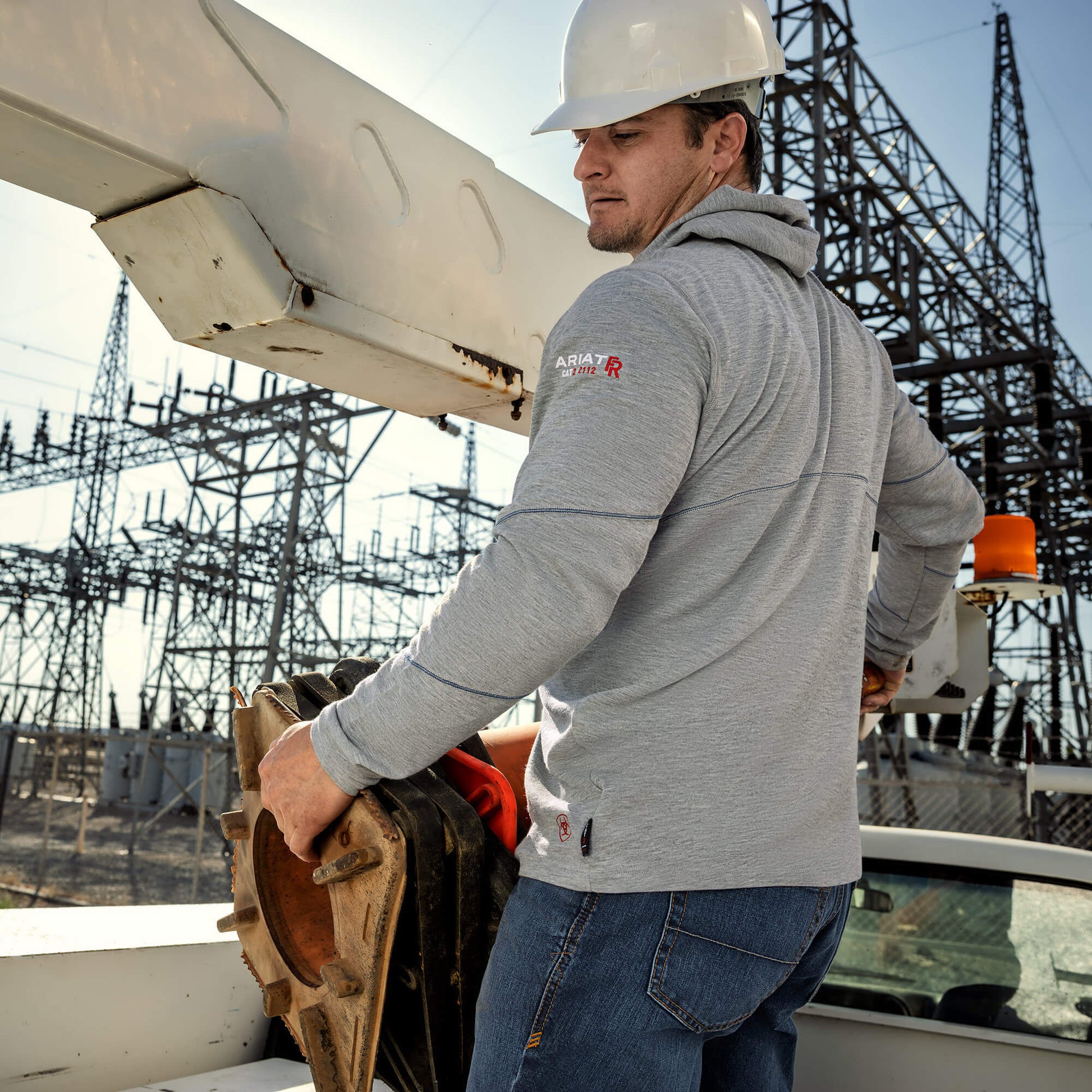 FR Primo Hooded T-Shirt Ariat Work