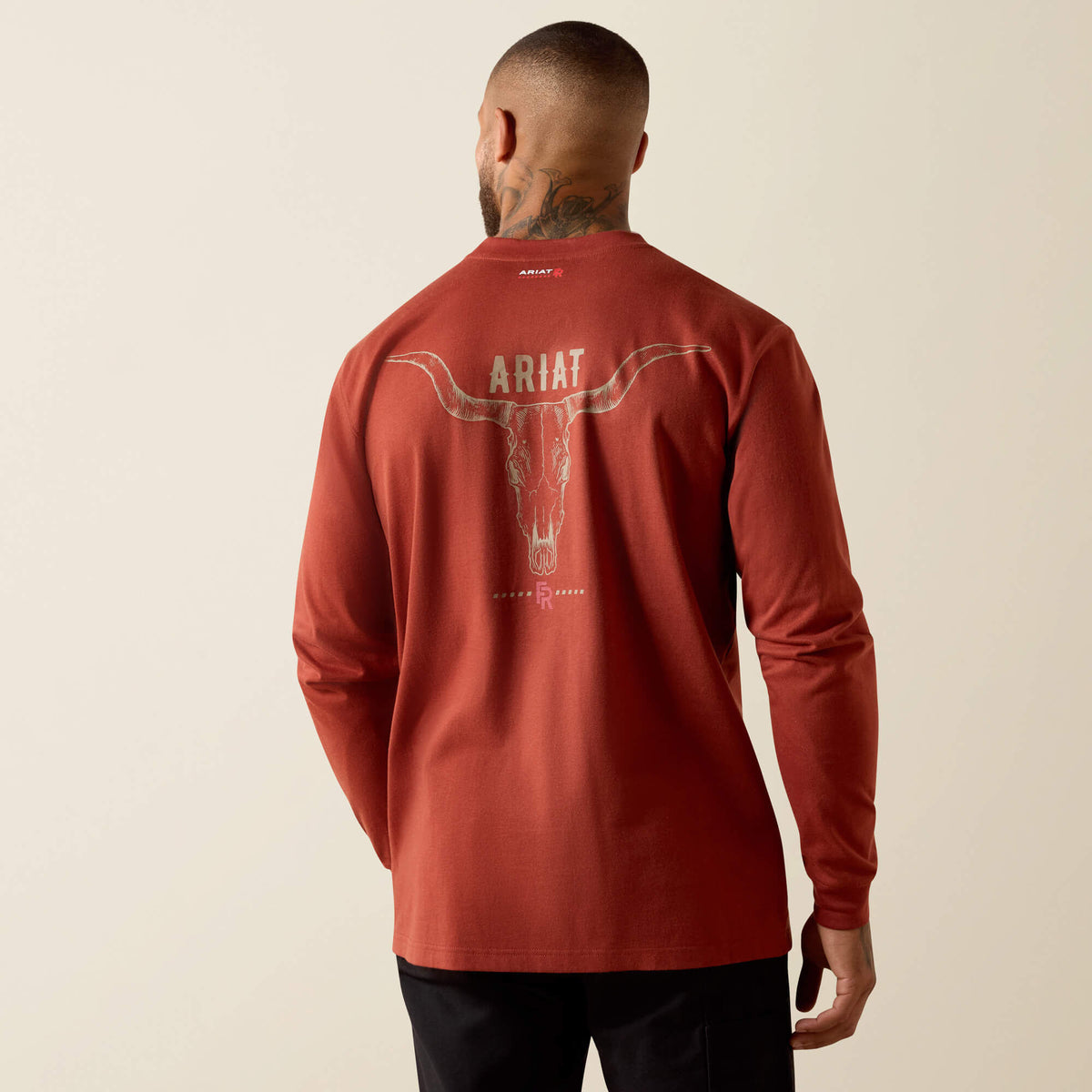 FR Air Longhorn Long Sleeve T-Shirt Ariat Work