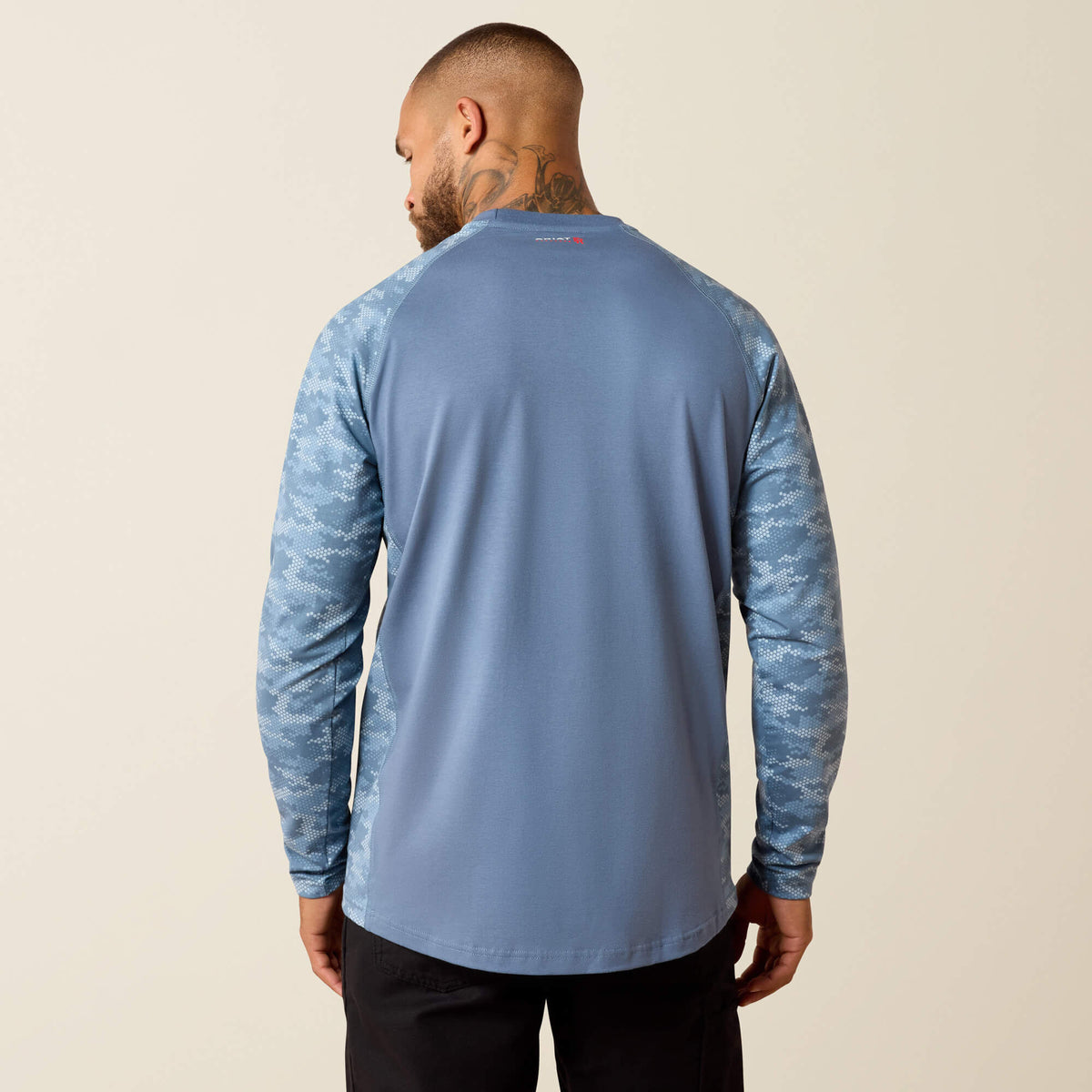 FR Stretch Camo Baseball T-Shirt Ariat Work