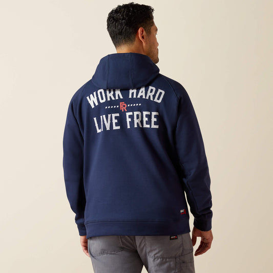 FR DuraStretch Work Hard Live Free Hoodie Ariat Work|Sale