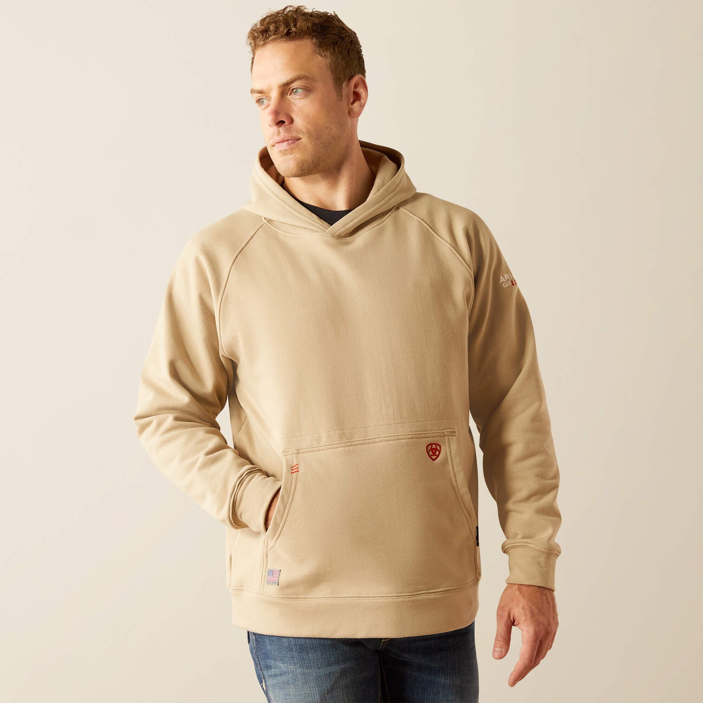 FR DuraStretch Work Hard Live Free Hoodie Ariat Work|Sale