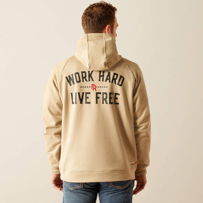 FR DuraStretch Work Hard Live Free Hoodie Ariat Work|Sale