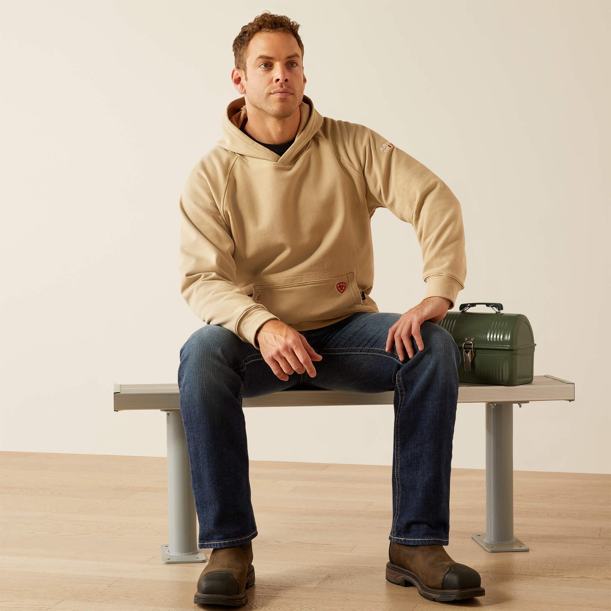 FR DuraStretch Work Hard Live Free Hoodie Ariat Work|Sale