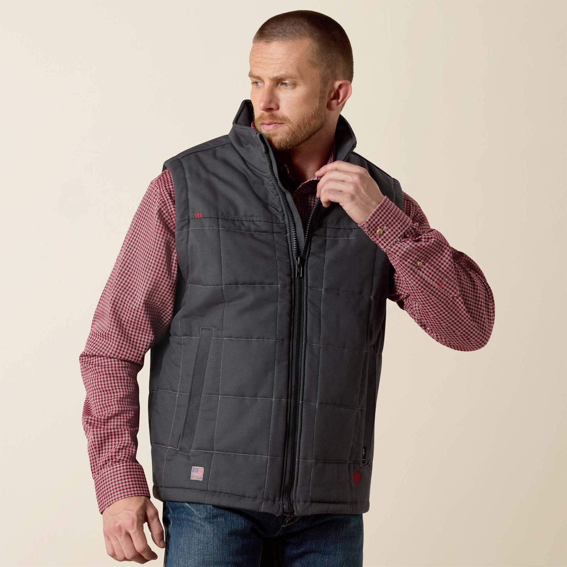 FR Crius Insulated Vest Ariat Work|Sale