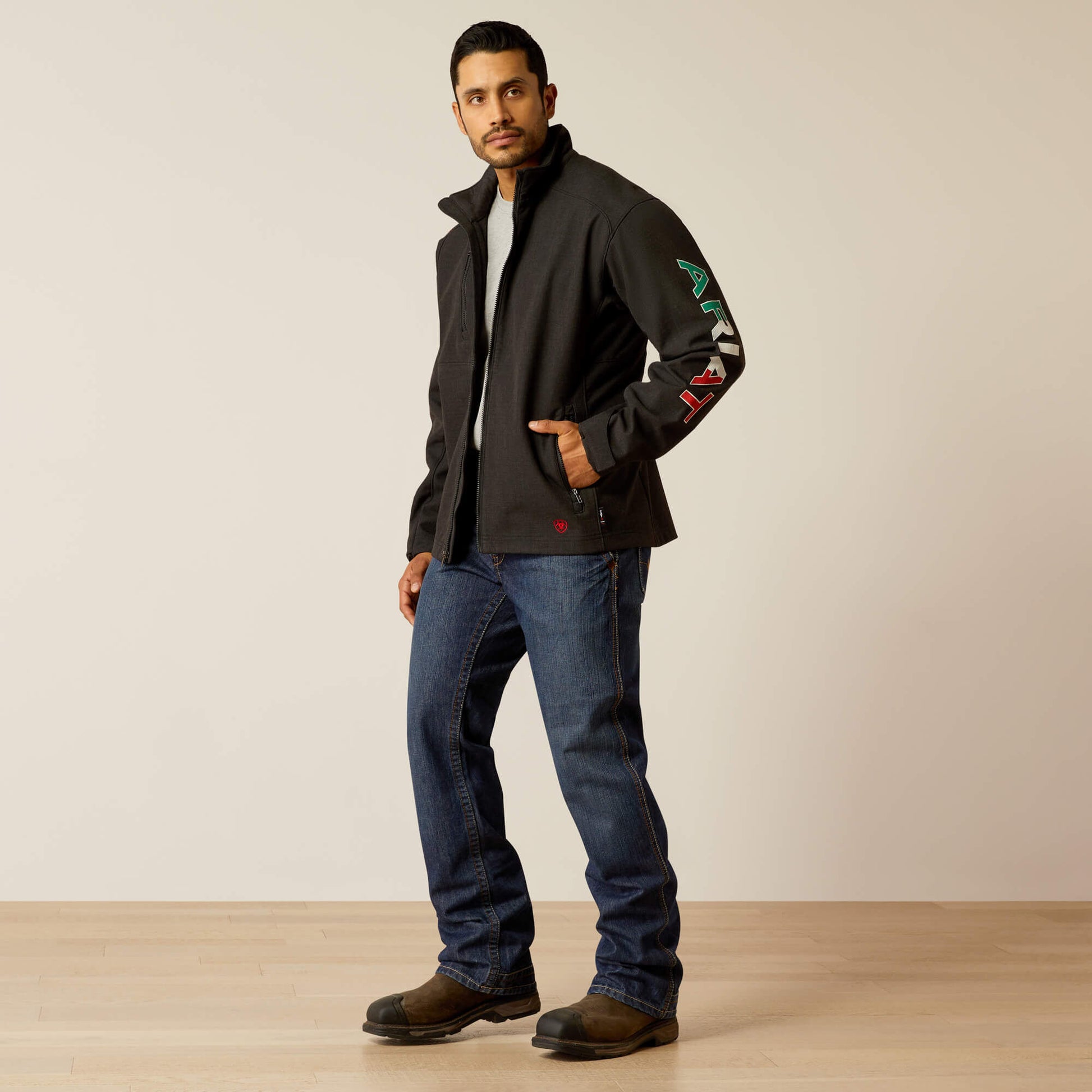 FR Team Logo Softshell Jacket Ariat Work|Sale