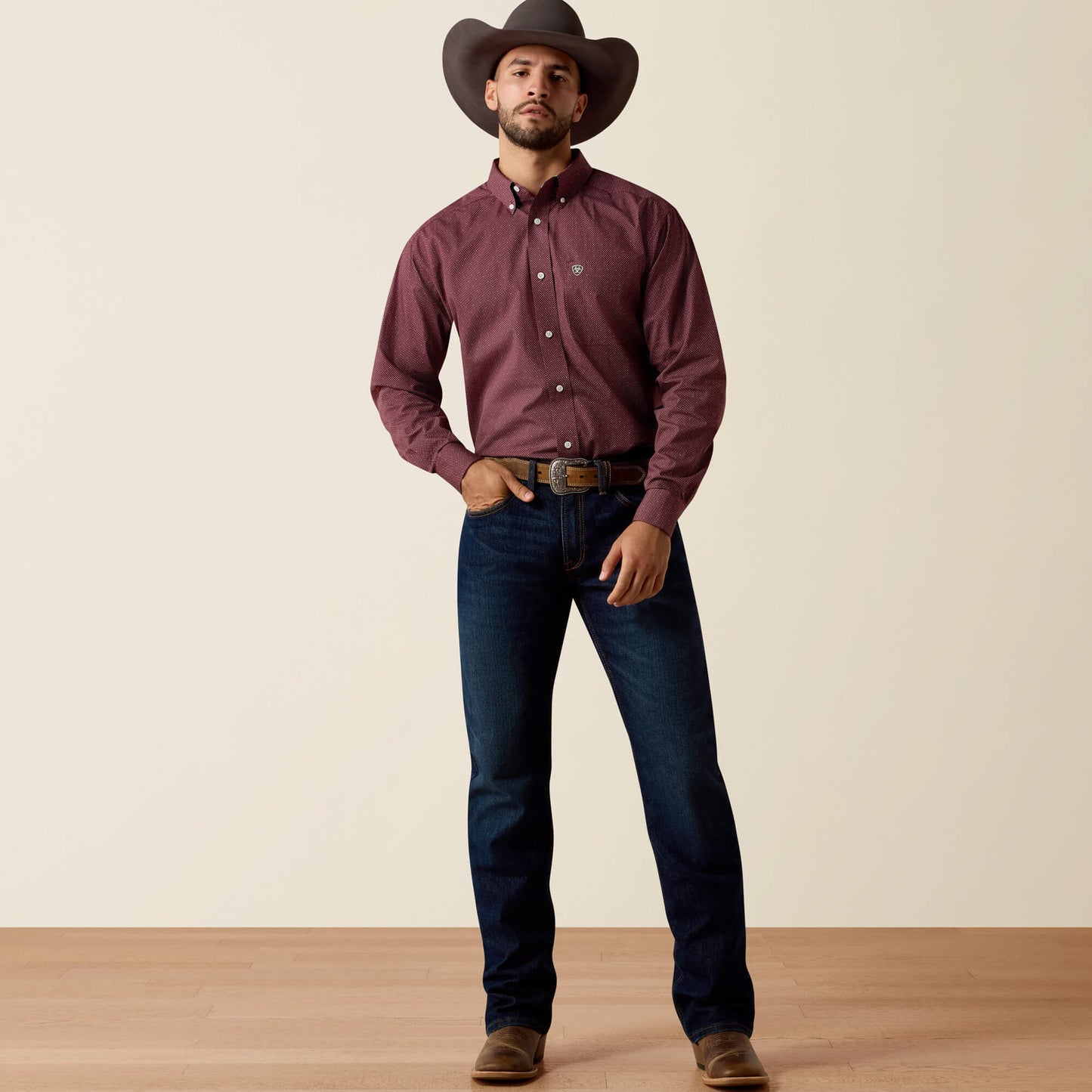 Wrinkle Free Wrenly Classic Fit Shirt Ariat Sale