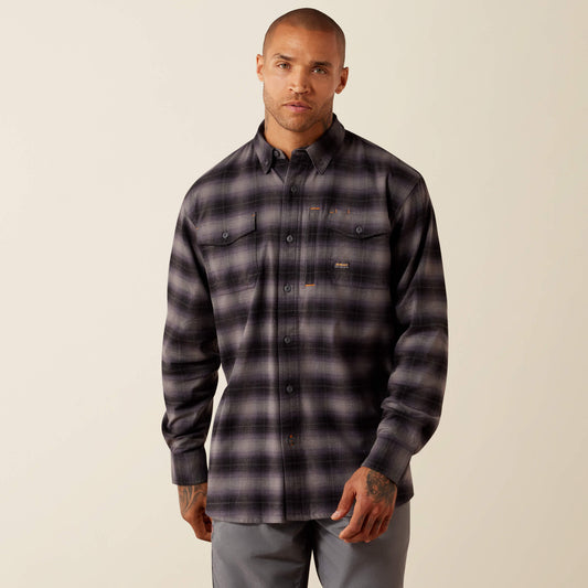 Rebar Flannel DuraStretch Work Shirt Ariat Work|Sale