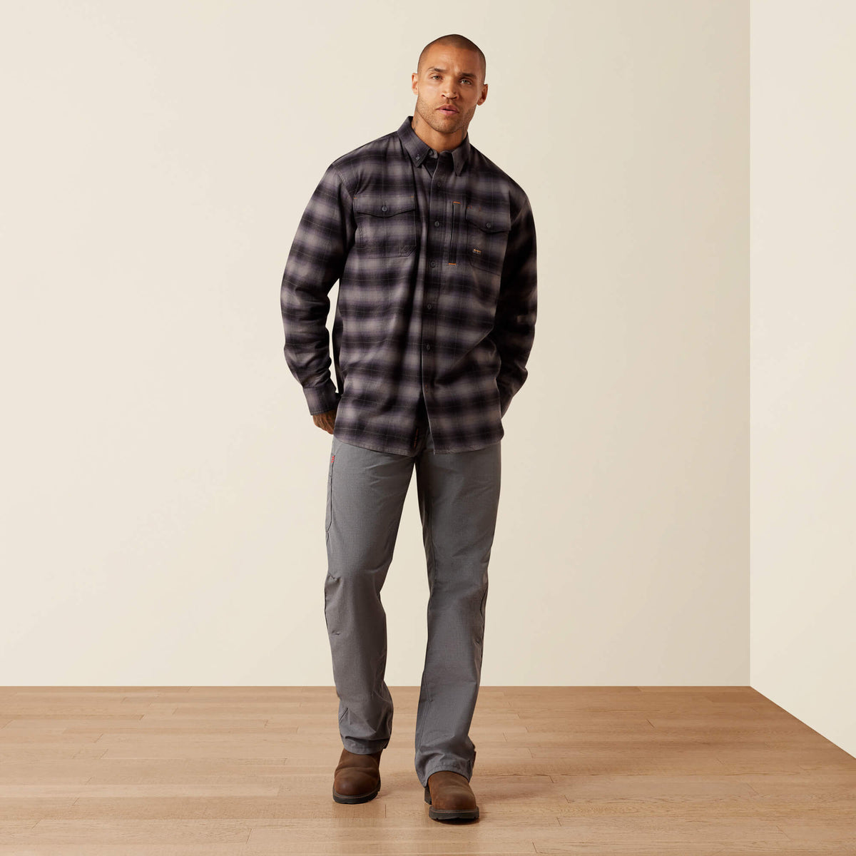 Rebar Flannel DuraStretch Work Shirt Ariat Work|Sale