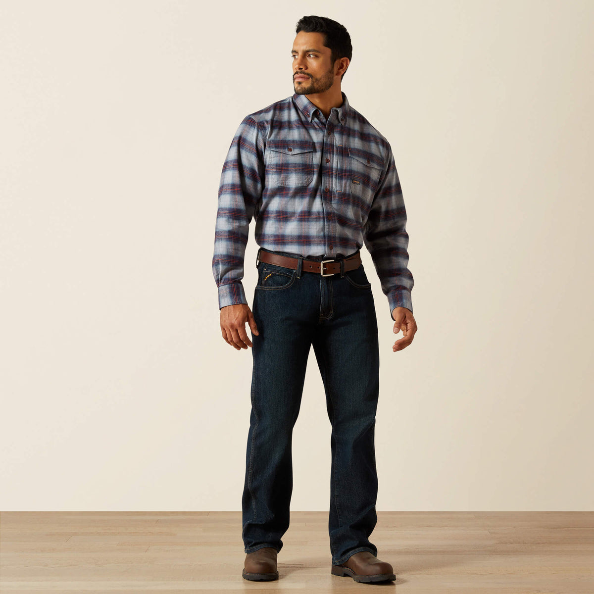 Rebar Flannel DuraStretch Work Shirt Ariat Work|Sale