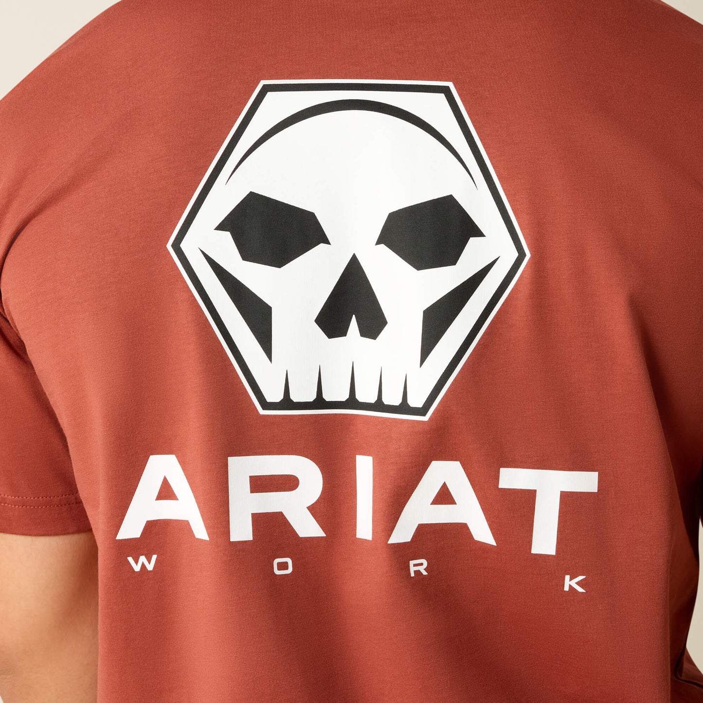 Rebar Cotton Strong Bolt Skull T-Shirt Ariat Work
