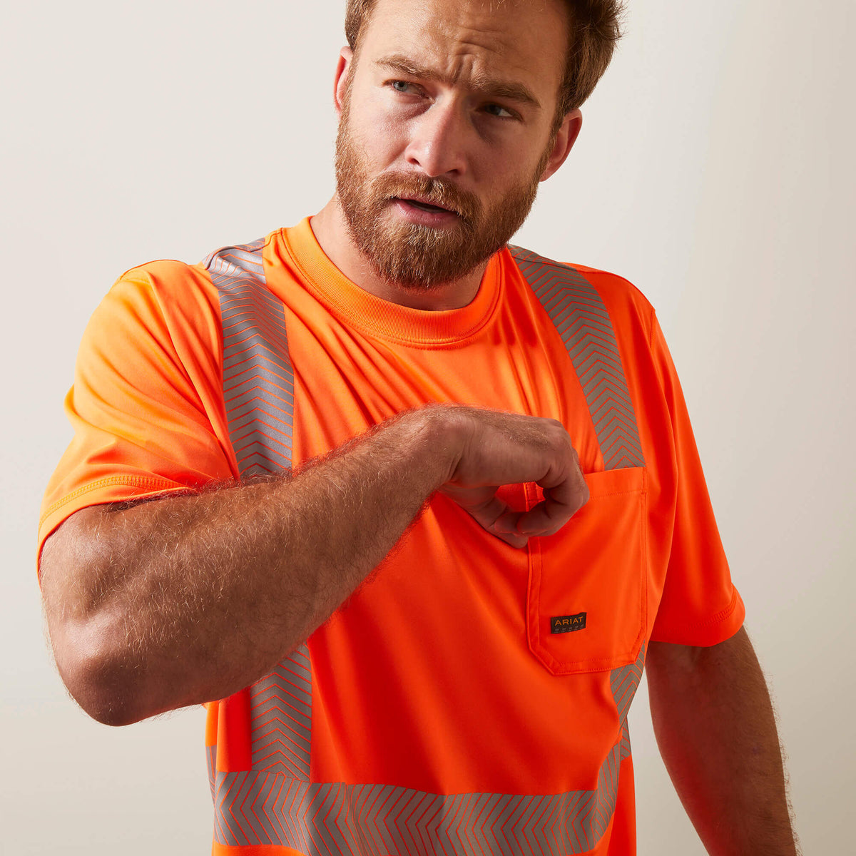 Rebar Hi-Vis ANSI T-Shirt Ariat Work