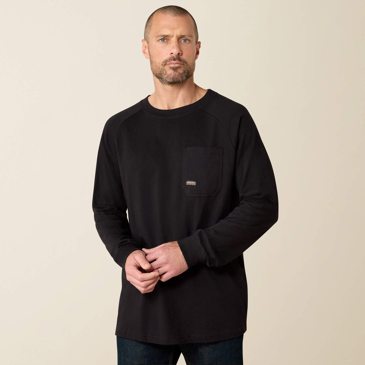 Rebar Cotton Strong Roughneck T-Shirt Ariat Work|Sale
