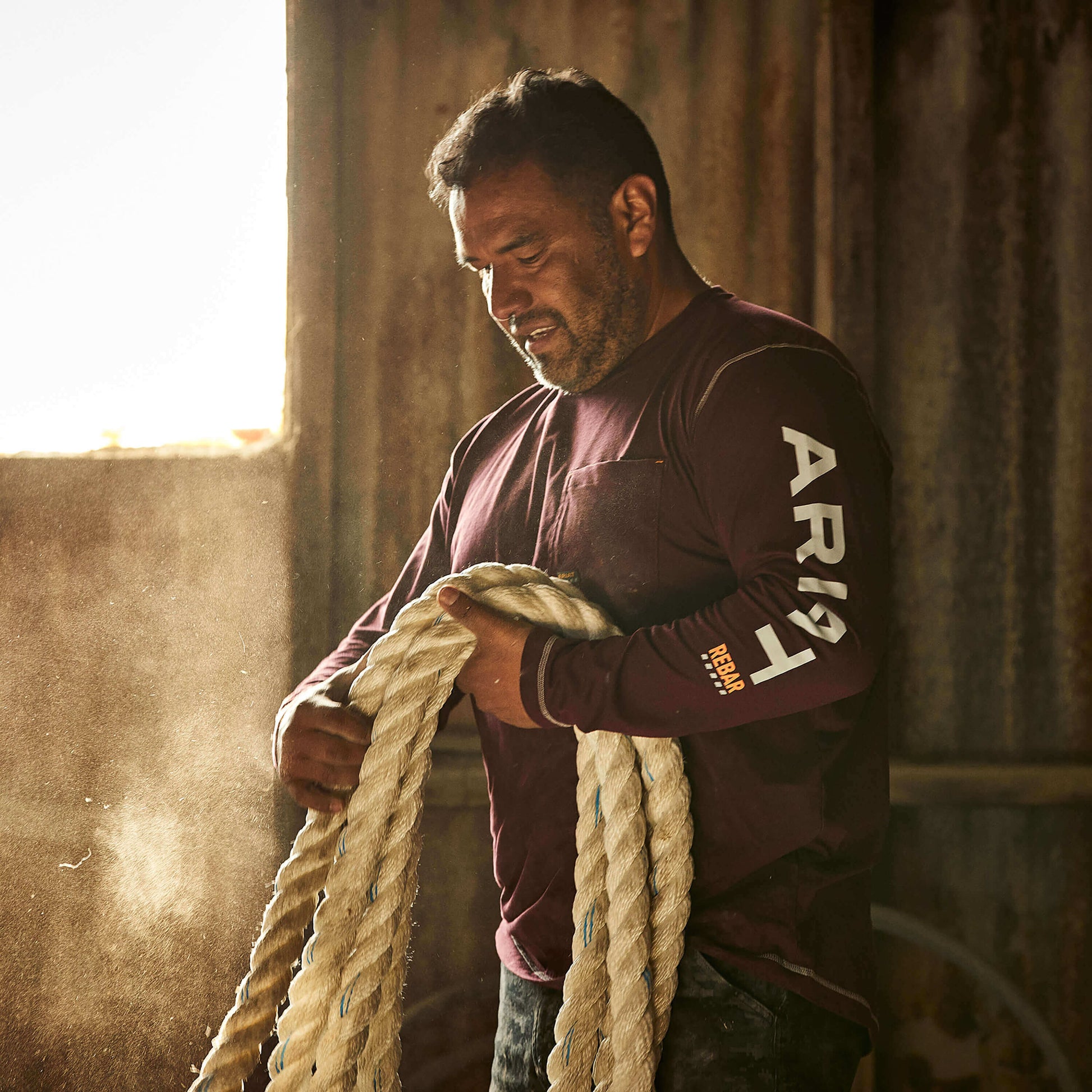 Rebar Workman Logo T-Shirt Ariat Work|Sale