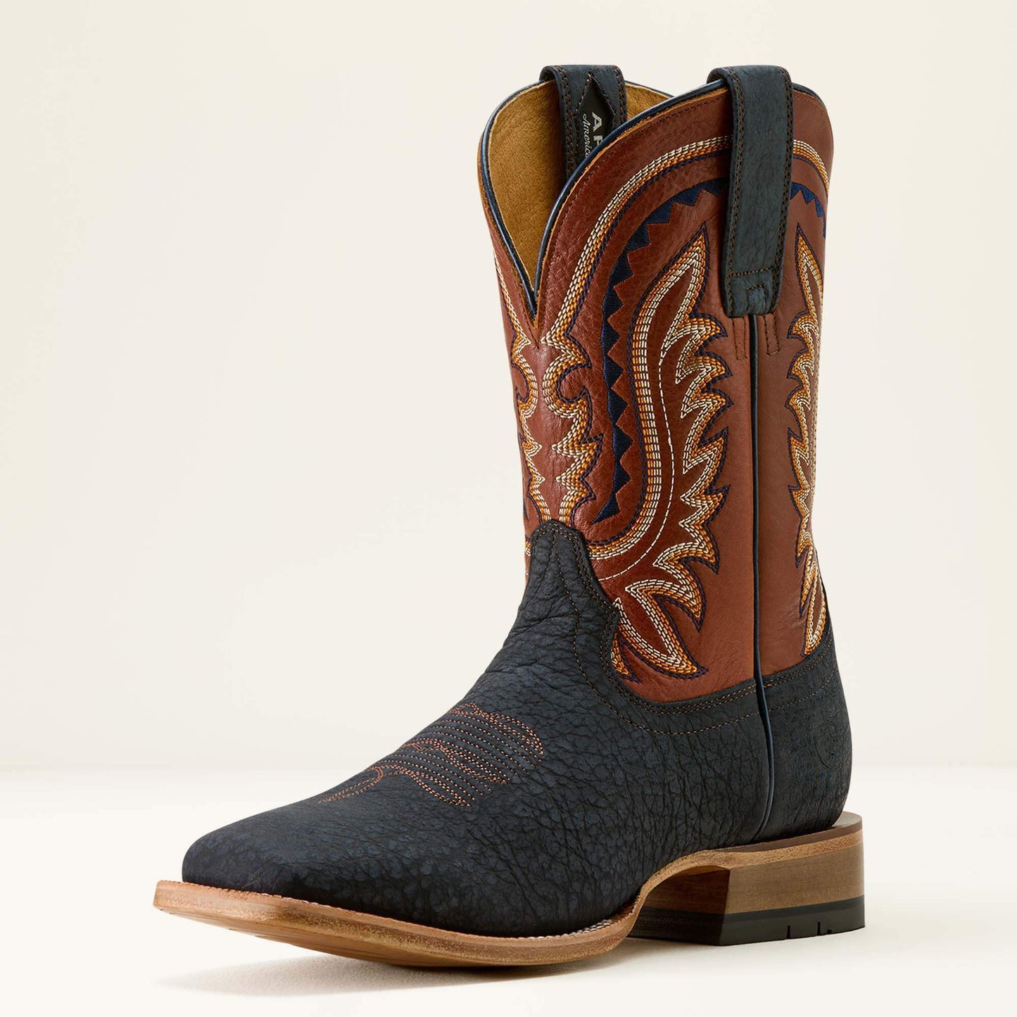 Rock Ridge Wide Square Toe Western Boot Ariat Sale