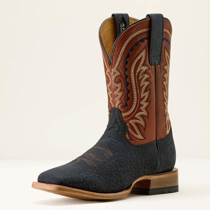 Rock Ridge Wide Square Toe Western Boot Ariat Sale