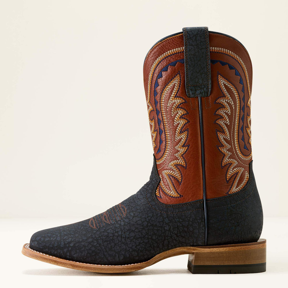 Rock Ridge Wide Square Toe Western Boot Ariat Sale