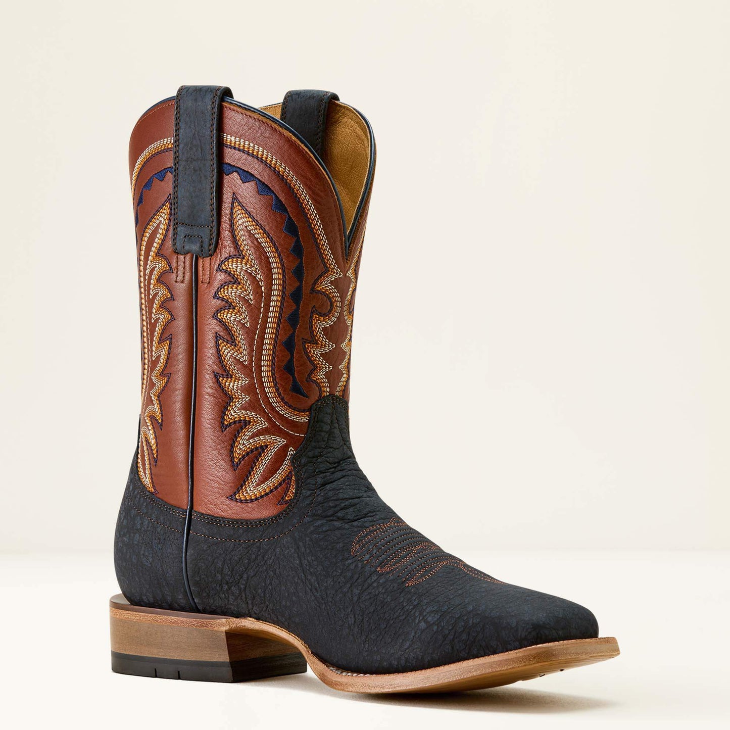 Rock Ridge Wide Square Toe Western Boot Ariat Sale