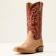 FLAXEN TAN/TRUE RED