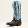 CHOCOLATE ESPRESSO CAIMAN/ANGELIC BLUE