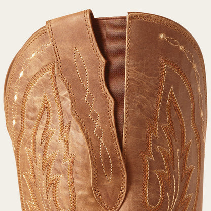 Heritage X Toe Elastic Wide Calf Western Boot Ariat Sale