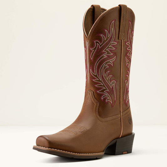 Round Up Narrow Cutter Toe Western Boot Ariat Sale