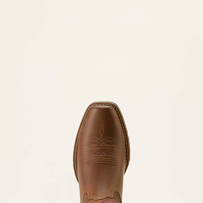 Round Up Narrow Cutter Toe Western Boot Ariat Sale