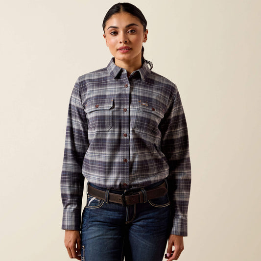 Rebar DuraStretch Flannel Tunic Ariat Sale