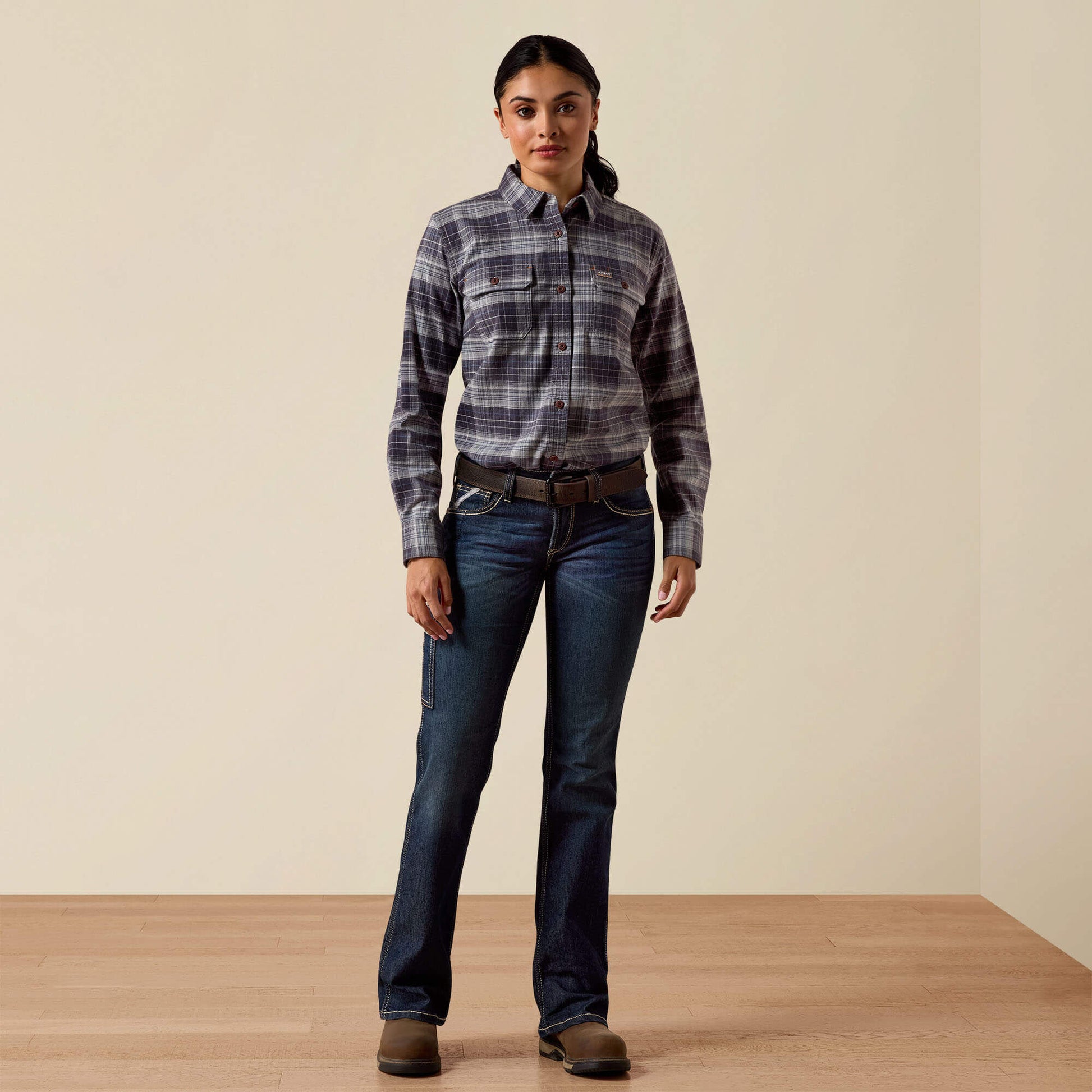 Rebar DuraStretch Flannel Tunic Ariat Sale