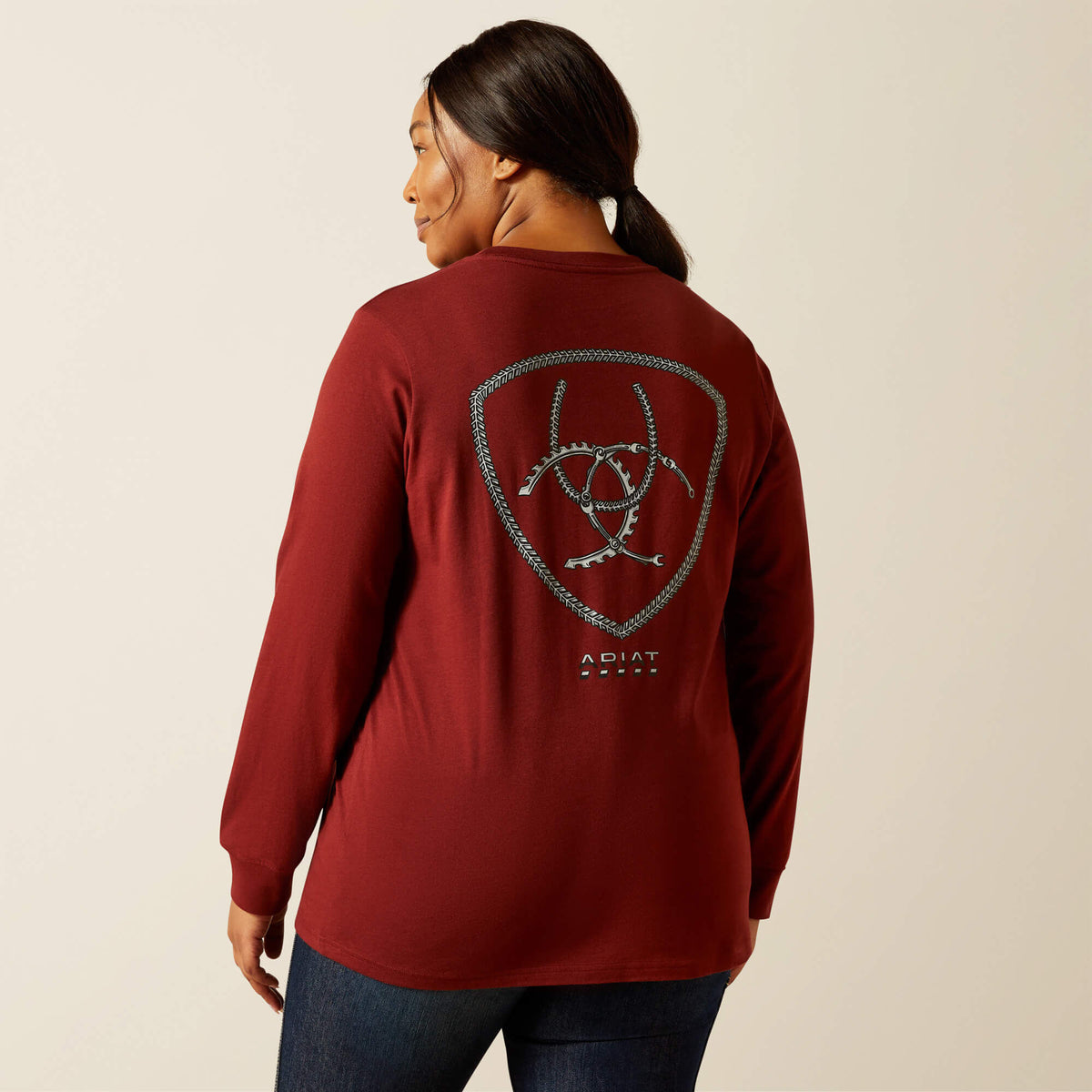 Rebar Cotton Strong Workshop Logo T-Shirt Ariat Sale