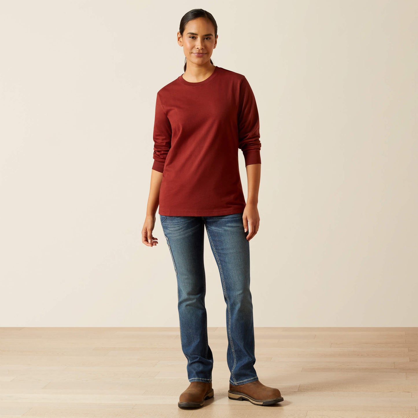 Rebar Cotton Strong Workshop Logo T-Shirt Ariat Sale
