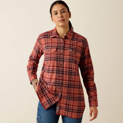 Rebar DuraStretch Flannel Tunic Ariat Sale